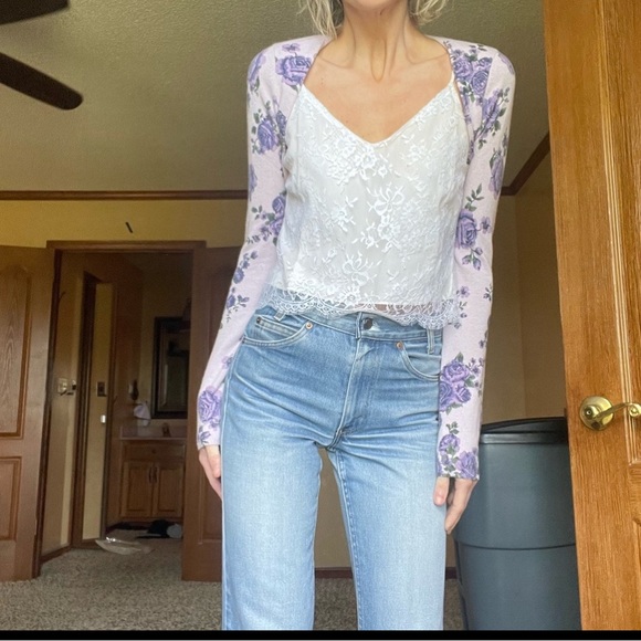 RARE GUIZIO Micro Cardigan XS RETAILS $325 - Picture 2 of 9